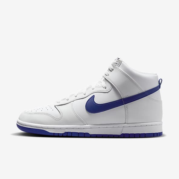 White High Top Shoes. Nike
